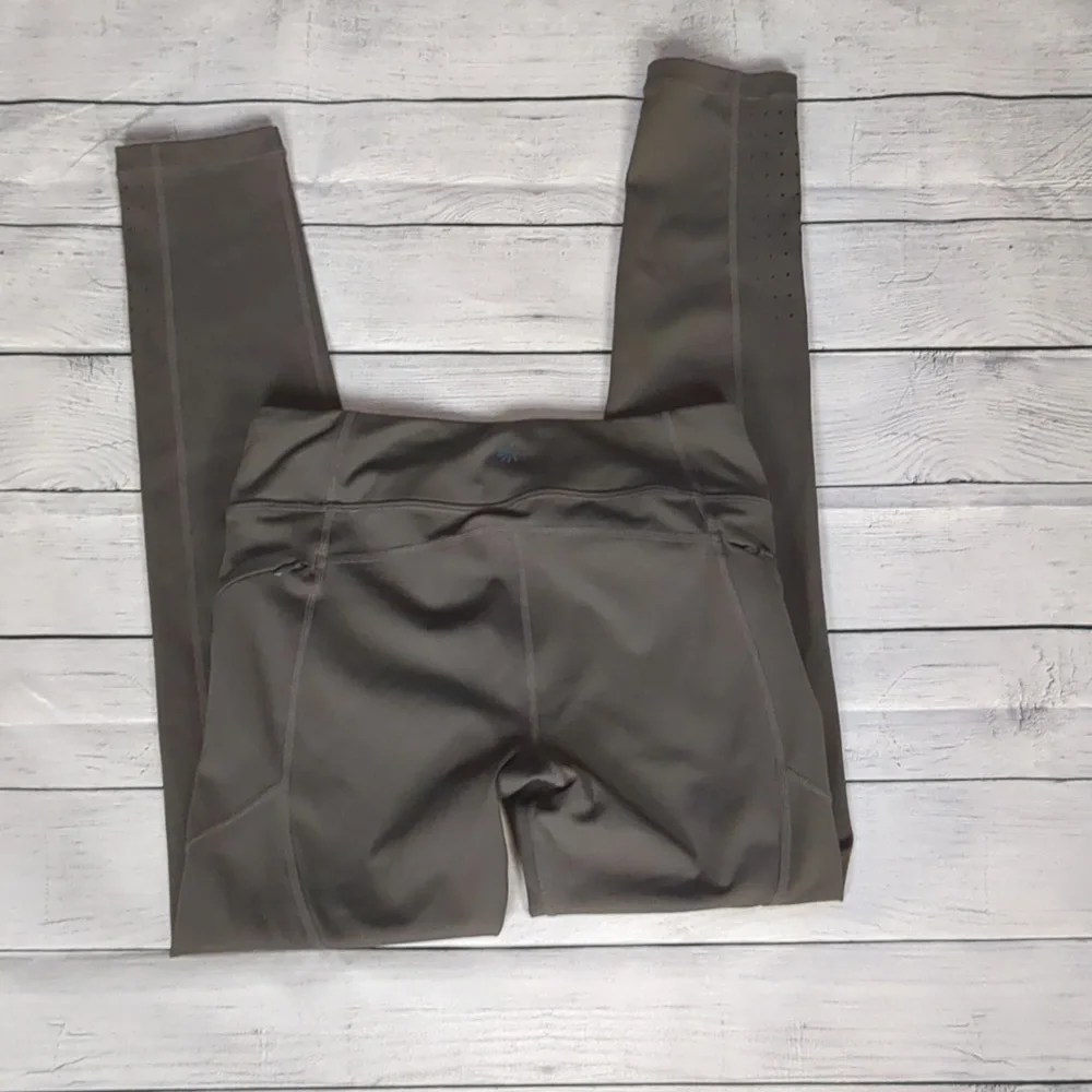 Athleta girl gray leggings size XL (14)